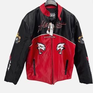 Hellcat Ballistic Moto Jacket - Black/Red